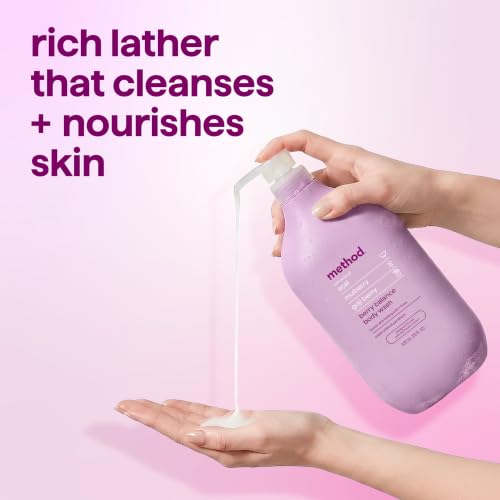 Method Berry Balance Body Wash - 28 fl oz - Nourishing Cleanser