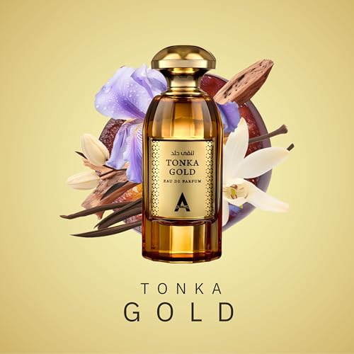 Atralia Tonka Gold Eau de Parfum - Unisex Long-Lasting Fragrance 100ml