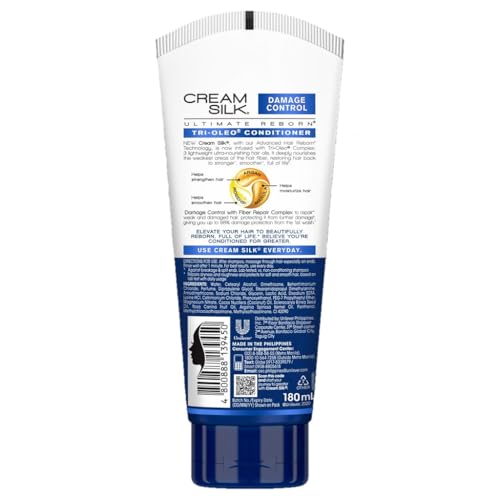 Cream Silk Reconstruct Damage Control Conditioner 180mL (6.09 Fl Oz)