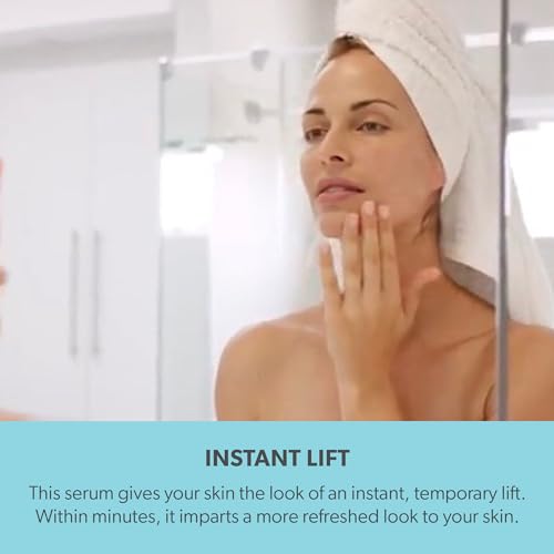 Serious Skincare INSTA-TOX Instant Wrinkle Smoothing Serum - Temporary Face Tightener, Facial Filler for Deep Wrinkles, Fine Lines, Pores - Sodium Hyaluronate + Retinyl Palmitate - 0.75 Oz (2 Pack)