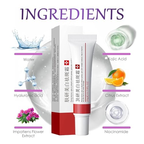 Crema para Manchas Oscuras en la Cara – 2 PCS, Eliminación de Pecas y Manchas