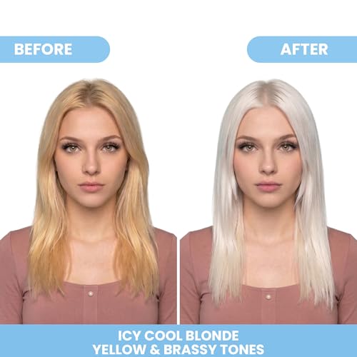 Icy Cool Blonde Hair Toning Mask with Argan Oil - 11.8 Fl. Oz