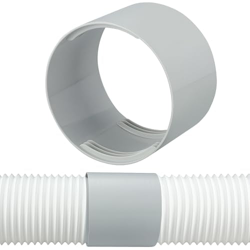 5.9 Inch Portable AC Exhaust Hose Coupler - Durable Connector