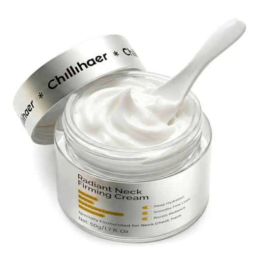 Neck Firming Cream with Collagen, Retinol & Squalane for Men & Women