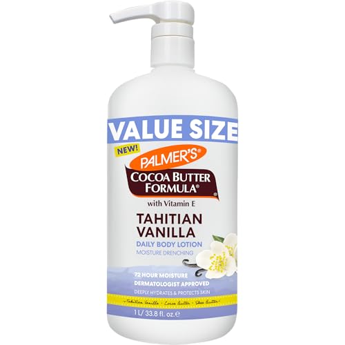 Palmer's Tahitian Vanilla Body Lotion with Cocoa Butter, 33.8 Fl Oz