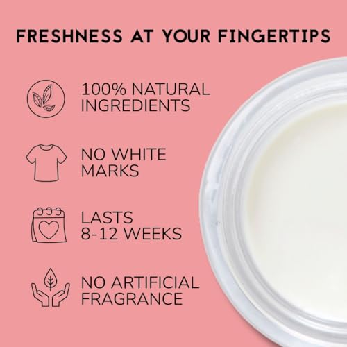 The Natural Deodorant Co. Clean Deodorant Balm - Palmarosa & Mandarin 55g