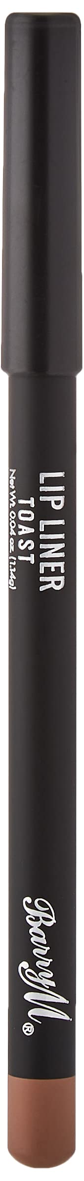 Barry M Creamy Precision Lip Liner – Toast (Warm Nude Brown Shade) – Smooth Glide, Long Lasting Lip Pencil for Perfect Definition – Vegan & Cruelty Free – Made in UK