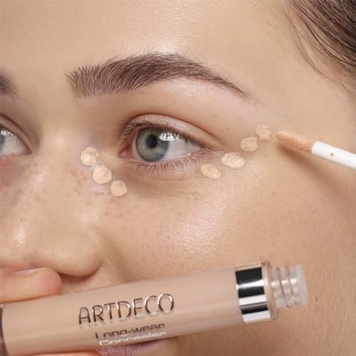 ARTDECO Waterproof Long-Wear Concealer - Soft Olive, 0.24 Fl Oz