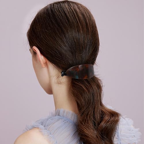 Mistofu Amber 02 French Curved Hair Clip No Slip Strong Grip for Thick & Medium Hair