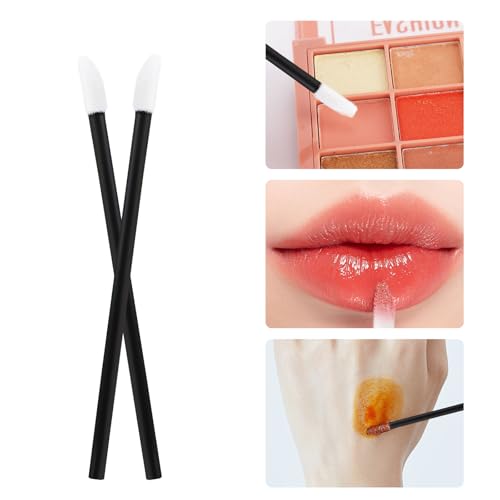 300 Disposable Lip Brushes - Lipstick Applicators for Makeup