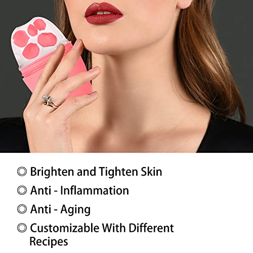 Evmliy 2-Pack Ice Roller for Face & Body - Reduce Puffiness & Fine Lines