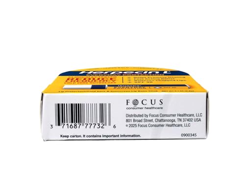 Herpecin-L Medicated Lip Protectant SPF 30, Cold Sore Relief - 3 Pack
