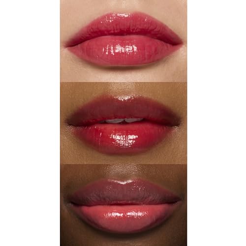 e.l.f. Glossy Lip Stain - Long-Lasting Sheer Color, Fuchsia Fantasy