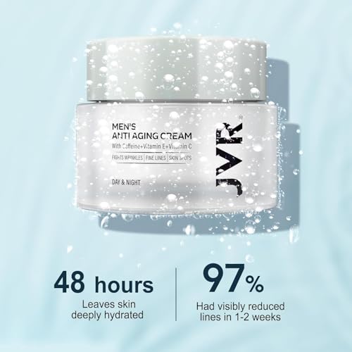 JVR Men's Anti-Aging Face Moisturizer with Caffeine & Niacinamide - 1.7 oz