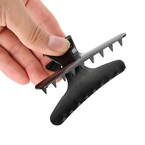 12 Pack Black Butterfly Hair Claw Clips for Styling & Sectioning