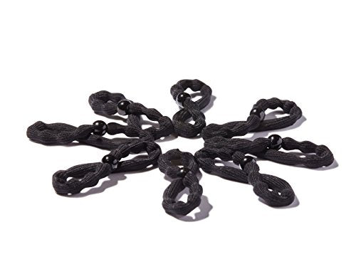 Goody Ouchless Forever Braided Hair Elastics - Durable 3-Pack