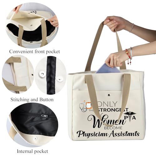 Physician Assistants Tote Bag - PA Medical Gifts for Graduates