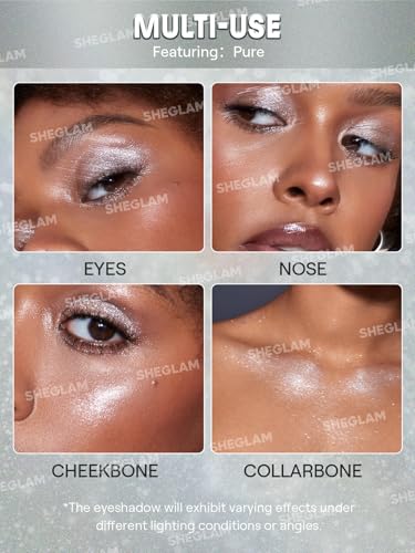 SHEGLAM Enigma Sparkly Eyeshadow Carats - Longwear Single Eyeshadow