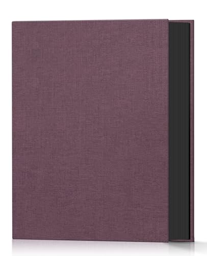 Popotop Linen Hardcover Photo Album 4x6, 100 Pockets for Memories