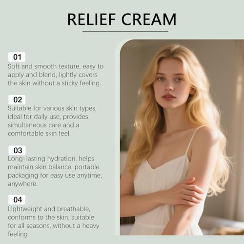 Intertrigo Relief Cream for Skin Folds & Chafing Support - 2 Pack