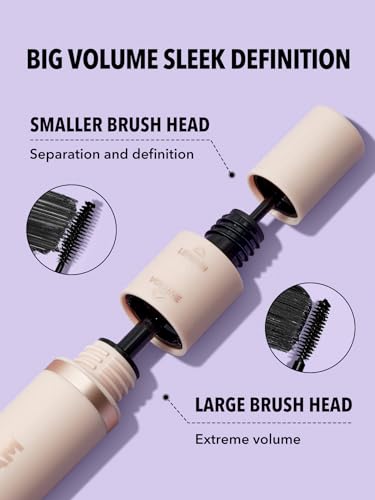SHEGLAM Lash Besties 2-in-1 Mascara for Volume & Definition