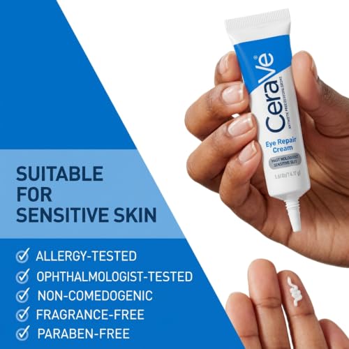 CeraVe Hyaluronic Acid Eye Repair Cream 0.5oz - Reduces Dark Circles & Puffiness