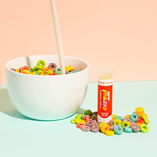Crazy Rumors Biggie Lip Balm - Cereal Milk, 0.6 oz Jumbo Moisturizing Stick