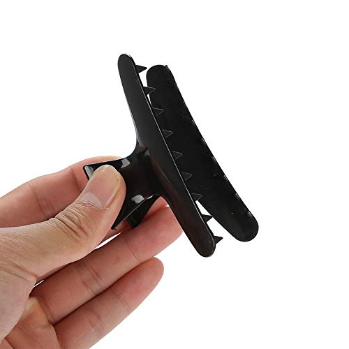 12 Pack Black Butterfly Hair Claw Clips for Styling & Sectioning