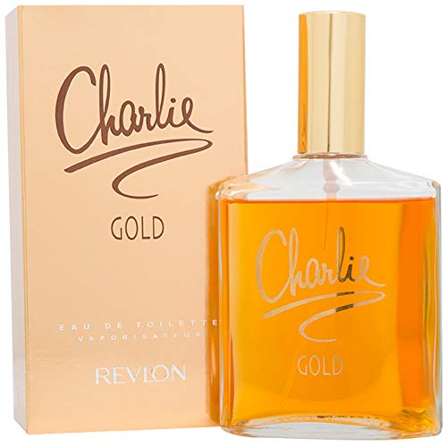 Charlie Gold Eau De Toilette Spray for Women by Revlon - 3.4 Oz