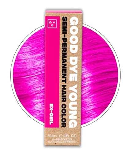 Good Dye Young Streaks & Strands Pink Hair Dye - Vegan, 2 FL OZ