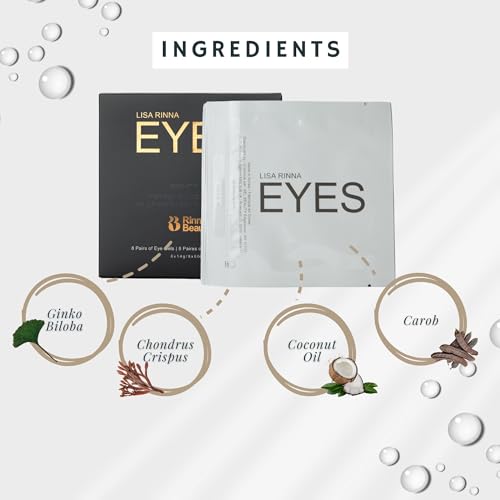Rinna Beauty Bright Eyes Cooling Under Eye Gel Patches - 8 Pairs