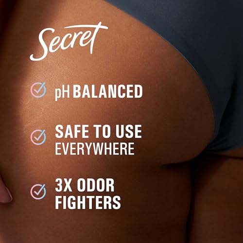 Secret Aluminum-Free Whole Body Deodorant Spray for Women, 72hr Freshness