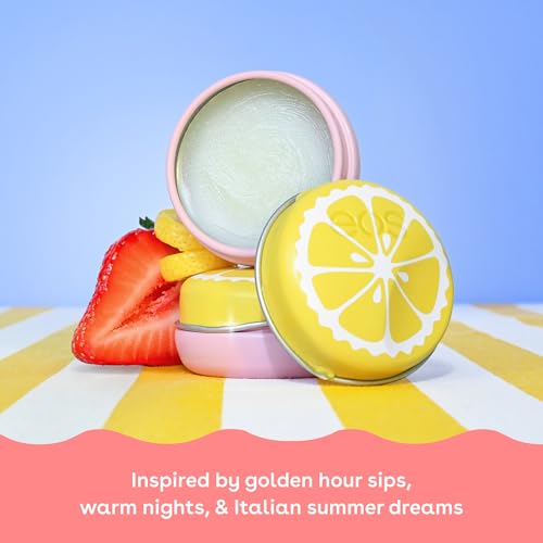 eos Limited Edition Overnight Lip Mask - Strawberry Limoncello, 0.42 oz (Pack of 2)