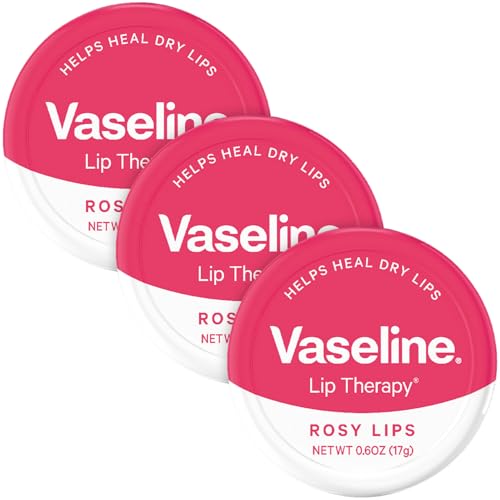 Vaseline Lip Therapy Lip Balm - Rosy Lips (Pack of 3) 0.6 oz