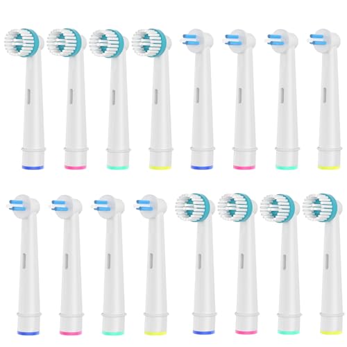 8pcs Interspace & Ortho Care Replacement Brush Heads for Electric Toothbrush