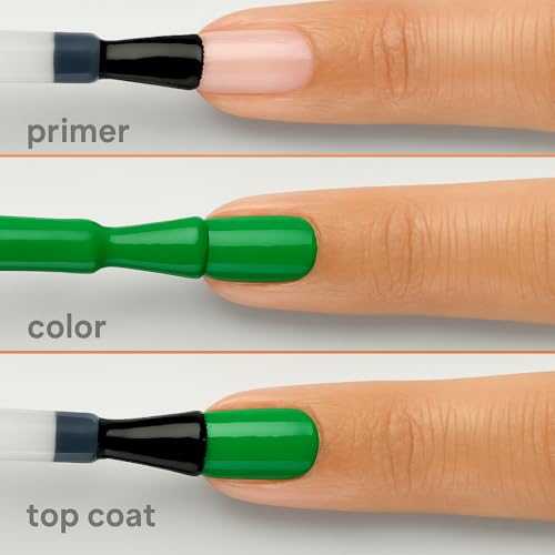Sally Hansen Miracle Gel Neon Green Nail Polish 52 Electri-Lime, 0.5 Fl Oz
