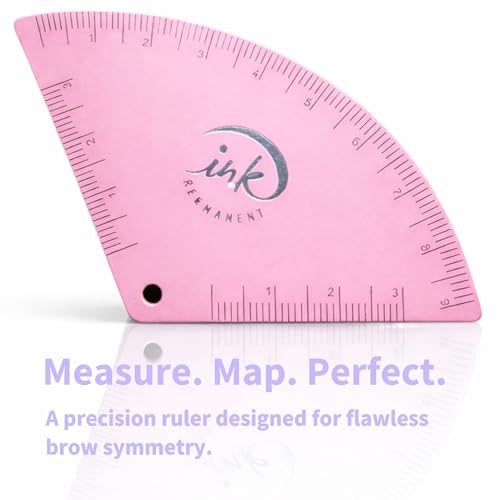 Complete Brow Mapping Kit with Ink Roller & Ruler for Eyebrows