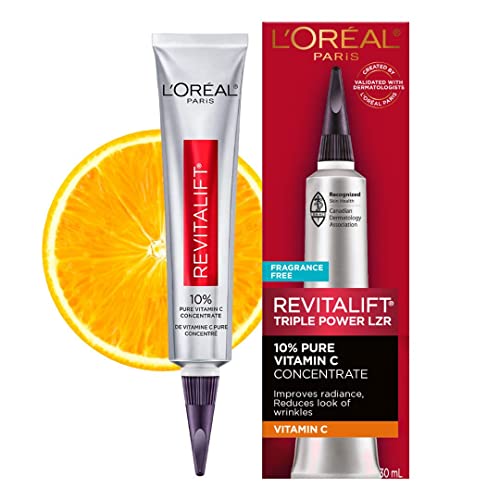 L'Oreal Paris Revitalift 10% Pure Vitamin C Face Serum, 1 oz