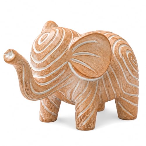Good Luck Elephant Statue | Resin Decor for Home & Gifts