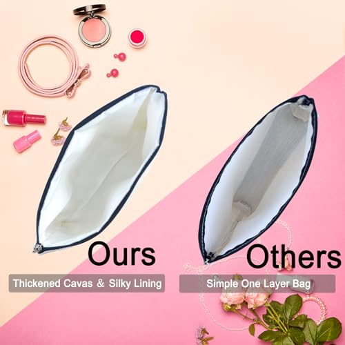 Cat Lover Makeup Bag - Cute Cosmetic Pouch for Women & Teens