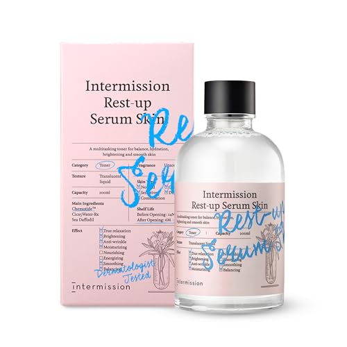 Intermission Rest-Up Serum & Hydrating Toner 6.76 Fl Oz - All-in-One Facial Skincare