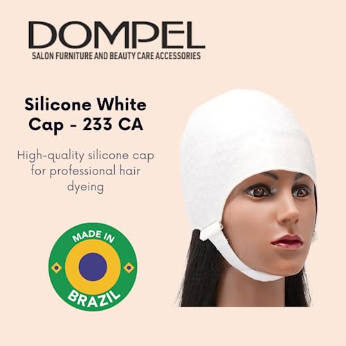 Dompel Silicone Highlight Hair Cap for Professional Hair Dyeing