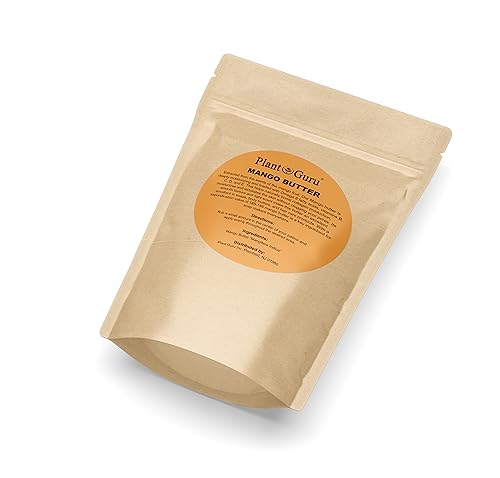 Plant Guru Raw Mango Butter - 1 lb. Natural Body & Hair Moisturizer