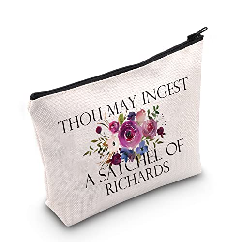 MNIGIU Funny Sarcastic Makeup Zipper Pouch Bag for Cosmetics & Travel