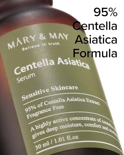 Mary&May Centella Asiatica Cica Serum - 95% Extract for Sensitive Skin