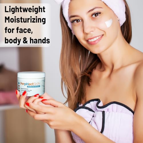 PerpHectSKIN Dry Skin Relief Cream with Cupuau & Shea Butter - 8 Oz