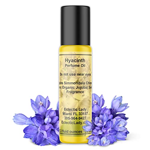 Eclectic Lady Hyacinth Perfume Oil 0.3 Oz Roll-On Fragrance for Women