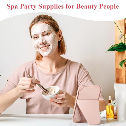 12 Pack Pink Spa Party Mirrors - Perfect for Sleepovers & Makeup