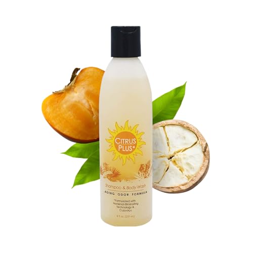 Elder Shampoo & Body Wash - Citrus & Persimmon, 8 oz