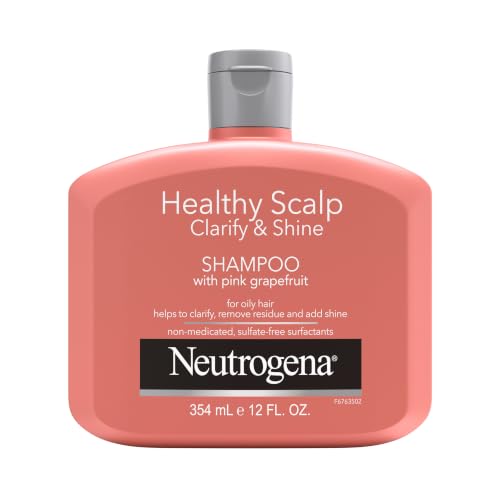 Neutrogena Clarify & Shine Shampoo for Oily Hair, 12 fl oz